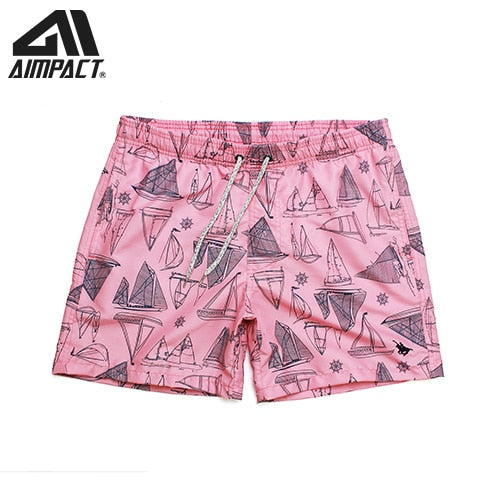 Tropischer Sommerurlaub Strand Schwimmen Kurze Badehose Schnelltrocknend Herren Schwimmen Strand Surf Shorts Lässige Mode Männliche Hybird Shorts