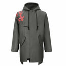 Anime Super Danganronpa 2 Komaeda Nagito Color verde militar chaqueta informal hombres sudaderas con capucha solo disfraz Cosplay bolsillos reales Stock