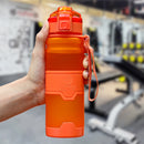 ZORRI Flasche für Wasser, Protein-Shaker, tragbar, Bewegung, Sport, Wasserflasche, Bpa-frei, umweltfreundlich, Sport, Camping, Wandern, Gourde