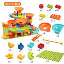 Große Größe Montageblöcke Marmor Race Run Maze Ball Bausteine ​​Trichterrutsche Bausteine ​​Spielzeug für Kinder Kindergeschenke