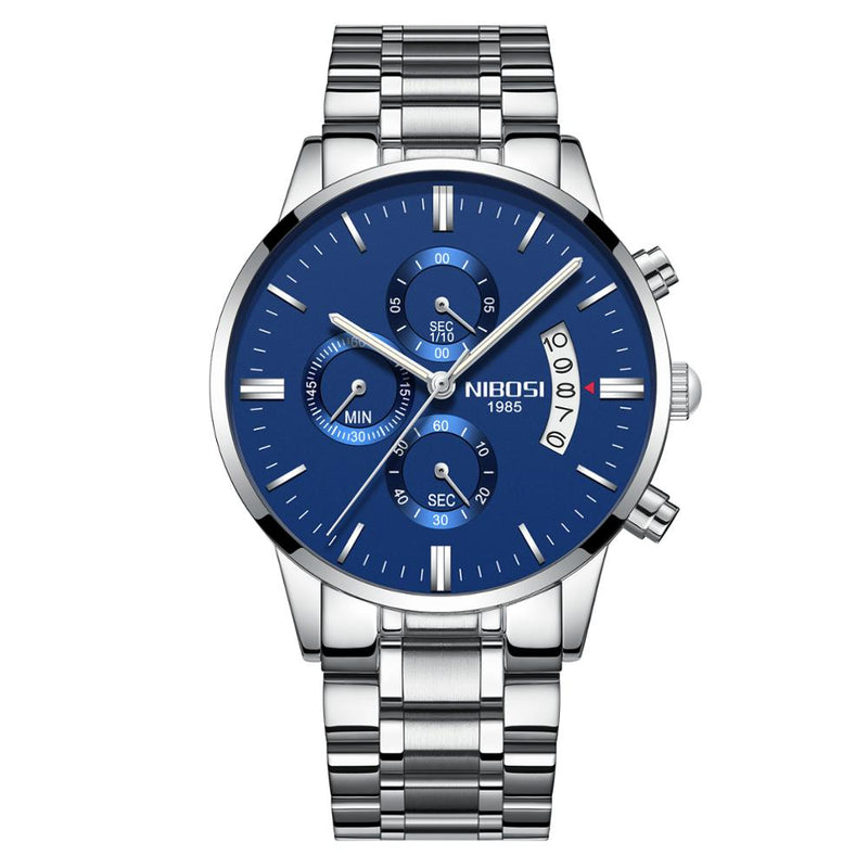 NIBOSI watch 2309 men’s Quartz wrist watch Top Luxury Brand Business clock men Waterproof sport wristwatches Relogio Masculino