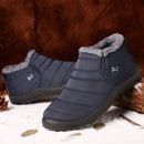 Winterschuhe für Herren Stiefel zum Hineinschlüpfen warme Pelz-Winter-Turnschuhe Herren-Schneestiefel wasserdichte Stiefeletten Chaussure Homme Mans Footwear