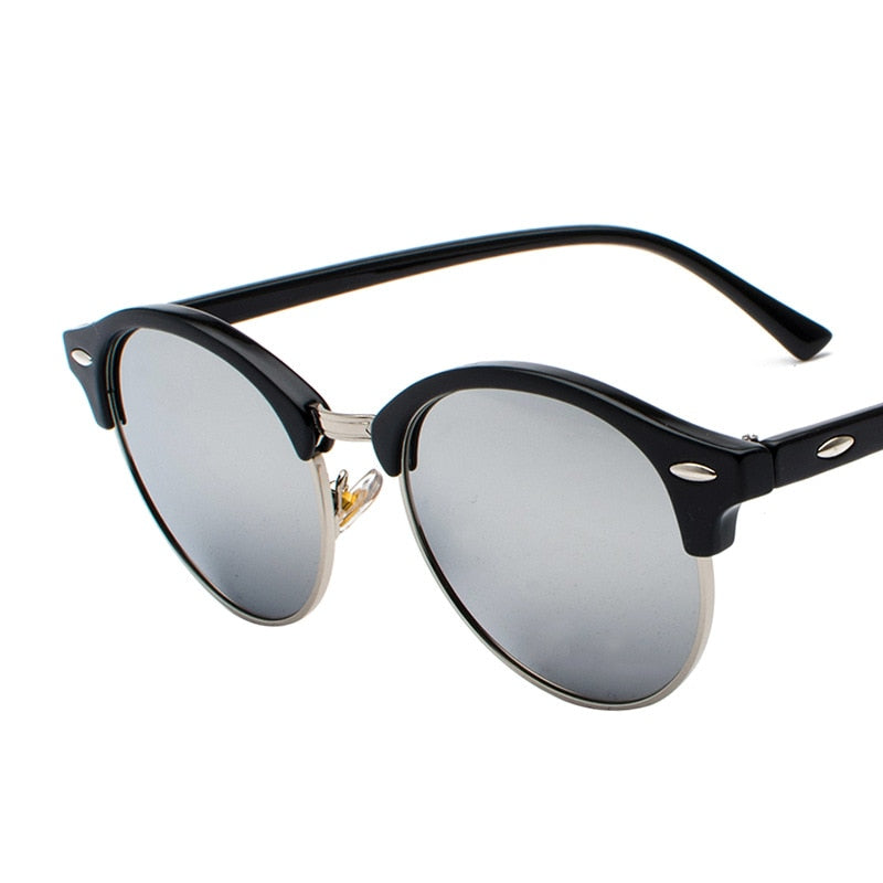 LeonLion 2021 Runde Sonnenbrille Männer Legierung Brille für Männer/Frauen Marke Designer Sonnenbrille Frauen Vintage Lunette Soleil Homme