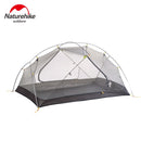 Naturehike Mongar 2 Zelt, 2 Personen Campingzelt Outdoor Ultraleicht 2 Mann Campingzelt Vorraum muss separat erworben werden