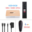 Global Mecool KM6 deluxe edition Amlogic S905X4 TV Box Android 10 4G 64GB 32G Google Certified Support Wifi6 BT1000M Set Top Box
