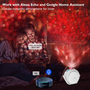 Smart Life Wifi APP Sternenhimmel Projektor Galaxie Projektor Sterne Mond Ozean Stimme Musiksteuerung LED Nachtlicht Lampe für Kindergeschenk