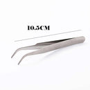 Beads Tweezers Stainless Steel Forceps Clip Candy Sugar Sprinkles Fondant Flower Cake  Decoration Tools Bend Straight Tweezers