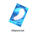 200/400 Paar Wimpernverlängerung Hydrogel Patches Wimpern unter Augenpad liefert Patches für Wimpernverlängerung Makeup Tool Aufkleber