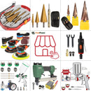 FivePears Pneumatischer Exzenterschleifer, 125 mm/150 mm Vakuum-Exzenter-Polier-/Schleifmaschine, pneumatische Werkzeuge