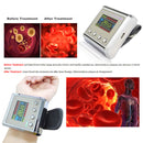 650-nm-Lasertherapie-Handgelenk-Niederfrequenz-Diabetes-Hypertonie-Cholesterin-Behandlungsdiode LLLT-Uhr-Lasertherapie-Maschine