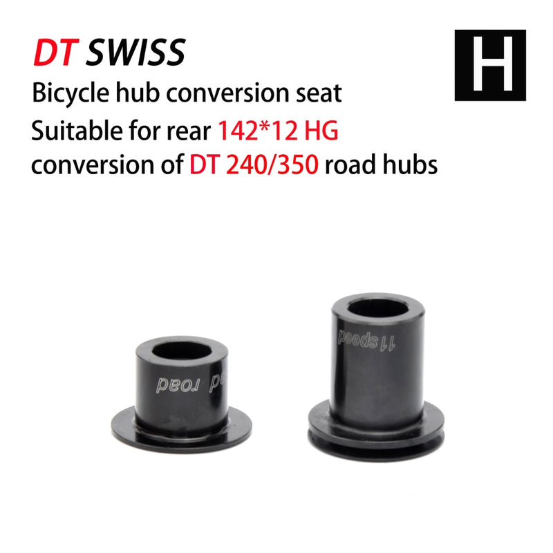 DT SWISS FreeHub dt240 350 1700 Caps MTB Convertidores de cubos de bicicleta Adaptador de extremo de bicicleta de montaña QR o THRU Adaptador HG/XD/MS BOOST