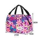 Aosbos Fashion Portable Insulated Canvas Lunch Bag 2020 Thermal Food Picknick Lunch Bags für Damen Kinder Herren Cooler Lunch Box Bag