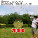 GHOTDA Carbon Rock Angelrute 3.6M 4.5M 5.4M 6.3M harte Teleskopstange Süßwasserangelgerät