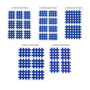 (Packung mit 10 Blatt) Kindmax Healthcare Spiral Cross Kinesiology Tape Physiotherapie Cross Tape zur Schmerzlinderung