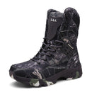 High Top Taktische Stiefel Herrenschuhe Wasserdichte Wanderschuhe Outdoor Jagdstiefel Bergschuhe Mann Wüstenkampf Militärstiefel