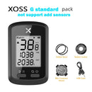 XOSS Fahrradcomputer G+ Wireless GPS Tacho wasserdicht Rennrad MTB Fahrrad Bluetooth ANT+ mit Trittfrequenz Fahrradcomputer