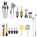Bar Werkzeugtasche Barkeeper Tool Kit Cocktail Shaker WeinsetsS