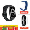 Globale Version Huawei Band 6 Band6 SpO2 BT5.0 1,47'' AMOLED-Bildschirm Herzfrequenz-Tracker 2-Wochen-Leben Braccialetto Relógio inte