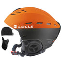 LOCLE Skihelm Herren Outdoor Sport Skihelm Damen Kinder CE Zertifizierung Ski Skateboard Snowboard Helm S/M/L/XL 52-64cm