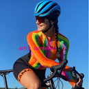 Mono de ciclismo XAMA Pro para mujer, mono de manga larga para bicicleta, mono MTB, ropa de ciclismo, Jersey indefinido