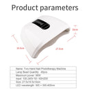 High Power 96W ROTES Licht LED Nagellampe Zwei Hände Gel UV Lampe Maniküre Nagellack Trockner Maschine zum schnellen Trocknen aller Gelpolituren