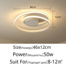 Moderne Kronleuchter LED-Lampe für Wohnzimmer, Schlafzimmer, Arbeitszimmer, Weiß, Schwarz, Farbe, Anbauleuchten, Lampe, Deko, AC85-265V