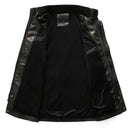 Mountainskin Lederjacke Herren 2022 Winter Lange Herren Motorrad PU Windjacke Mode Slim Fit Herren Markenkleidung 6XL SA810