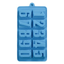 1 STÜCK Silikon Zahlen Schokoladenform Kekse Kalte 3D Digitale Form Fondant Kuchen Backen Gelee Süßigkeiten Gebäck DIY Dekorationswerkzeuge