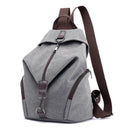 Mode Leinwand Weibliche Rucksack Multifuction Casual Rucksack Für Teenager Mädchen 2021 Neue Sommer Frauen Große Kapazität Umhängetasche
