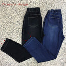 Autumn and winter new large size casual jeans 7XL 8XL 9XL fashion women&