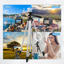 40/52/60inch Mobile Phone Holder Extensible Tripod Stand Selfie Stick Tripod With Phone Holder For Live Streaming Video Photo