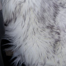 KAWOSEN 1 Stück langer Kunstpelz-Sitzbezug, universelle künstliche Plüsch-Autositzbezüge, süßes Plüsch-Schnee-Sitzkissen LFFS02