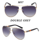 2021 New Fashion Sunglasses For Men Trend Retro Square Sunglasses Womens Personality Large Elegant Elite Glasses Luxury Gafas