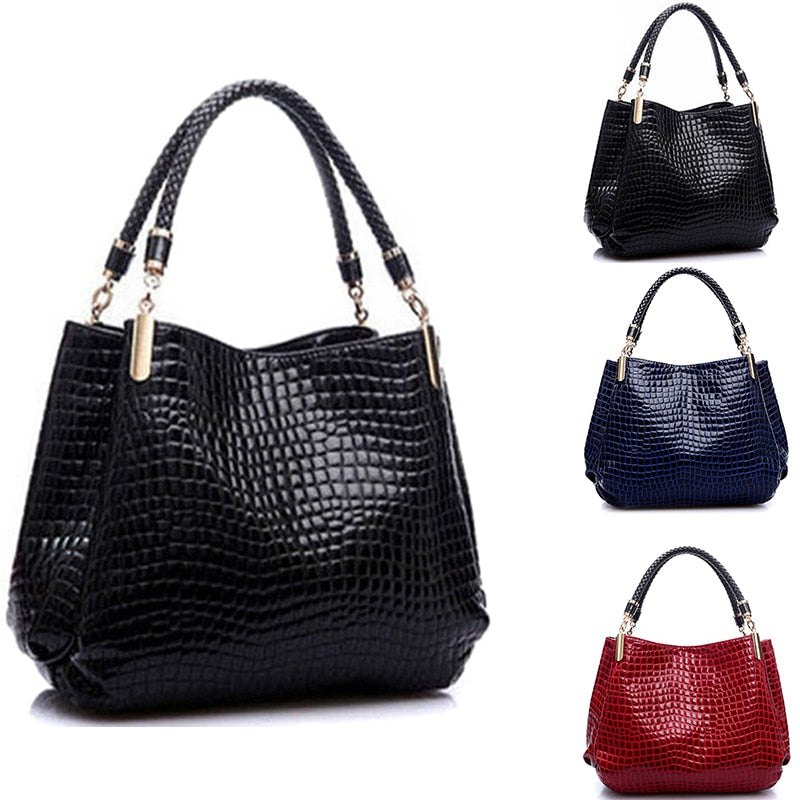 Famous Designer Brand Bags Women Leather Handbags 2022 Luxury Ladies Hand Bags Purse Fashion Shoulder Bags Bolsa Sac Crocodile