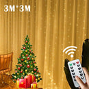 3m 100/200/300 LED Vorhang String Light Flash Girlande Rustikale Hochzeit Dekoration Tisch Brautdusche Bachelorette Home Geschenk