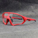 Brandneue photochrome Fahrradbrille Mountainbike Fahrradbrille Outdoor Sports Radfahren Sonnenbrille UV400 Eyewear 1 Objektiv