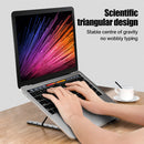 Faltbarer Laptop-Ständer mit Lüfter, tragbarer Wärmeableitungskühler für MacBook Air Pro, Desktop-Ständer, Notebook, Dell-Halter