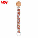 Schnullerkettenband Beißring Nippelhalter Schnullergürtel Baumwolle Leinen Baby Schnullerkette Clip Neugeborenes Kleinkind Schnuller Pflegepflege