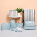 RUPUTIN 7 Teile / satz Reisegepäck Organizer Kleidung Aufbewahrungstasche Hochwertige wasserdichte Kosmetiktasche Reisezubehör