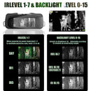 WILDGAMEPLUS WG500B 1080P HD Nachtsicht-Fernglas 3,6-10,8 Digitalzoom Infrarot-Jagd-Nachtsicht-Fernglas IR-Teleskop