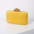 Samt Clutch Bag für Frauen Luxus Designer Geldbörse und Handtasche Diamond Flower Lock Elegante Abendtasche Hochzeit Clutch ZD1905