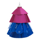 Frozen 2 Fantastische Anna Prinzessin Kleider Mädchen Halloween Kostüm Langes Kleid Kinder Karneval Hochzeitskleid Kinder Cosplay Kleidung