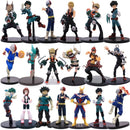 16-24 cm Anime Cartoon Figur My Hero Academia Izuku Midoriya Shouto Todorok Bakugou Cross my body PVC Action Amazing Hero Toys