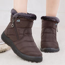 Neue Frauen Warme Schuhe Hohe Qualität Reißverschluss Frauen Stiefel Solide Winter Stiefeletten Für Frauen Damen Schuhe Wasserdichte Chaussure Femme