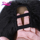 Lydia Afro Kinky Straight U Part Natürliche schwarze Haarperücke Hitzebeständige Synthetik 16-22 Zoll Tägliche Perücken für Frauen Damen