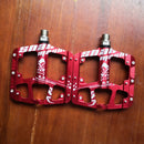 Neue CNC-Aluminiumlegierung versiegelt 3 Lager Anti-Rutsch-Fahrradpedale Flachfuß Ultraleicht Mountainbike Pedale MTB Fahrradteile