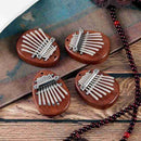 8-Tasten Mini Kalimba Daumenklavier Holzdaumenklavier Kindergeschenk Tragbares Taschentastaturklavier