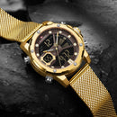 Neue Uhren NAVIFORCE Top-Marke Luxus Gold Quarz Herrenuhr Wasserdicht Big Sport Armbanduhr Edelstahl Datum Reloj Hombre