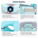 Dispositivo médico de tracción Cervical, Corrector de cuello, Collar Cervical, aparatos ortopédicos para el cuidado de la salud, soporte para el cuello, masaje de cuello