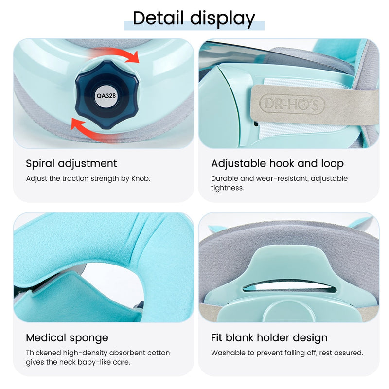 Dispositivo médico de tracción Cervical, Corrector de cuello, Collar Cervical, aparatos ortopédicos para el cuidado de la salud, soporte para el cuello, masaje de cuello